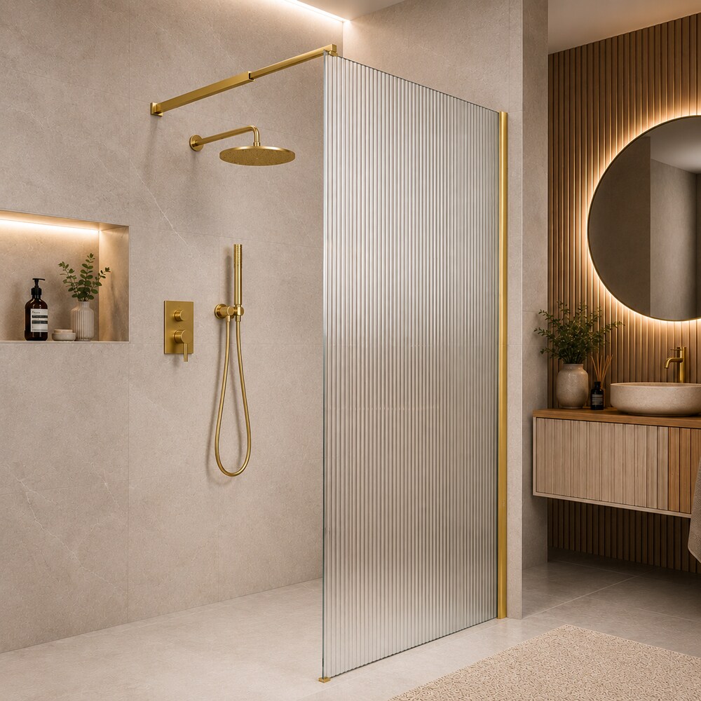 Sticla pentru paravan dus walk-in SANOTECHNIK Sanoflex L80, 80 x 200 cm, finisaj riflat