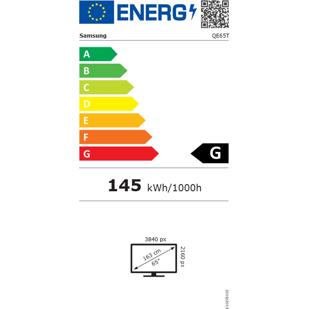 Display profesional LED VA SAMSUNG Signage QET LH65QETELGCXEN, 65", Ultra HD, 75Hz, negru