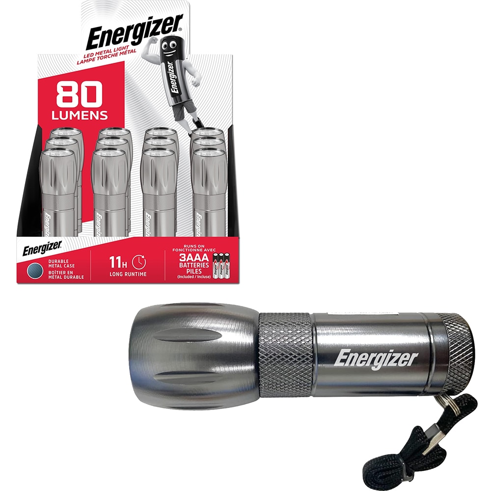 Lanterna LED ENERGIZER 6174, 80lm, 3xAAA, negru