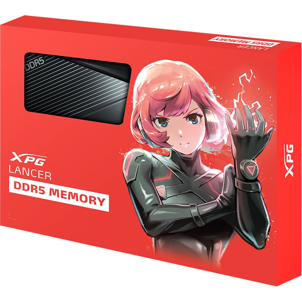 Memorie desktop ADATA XPG Lancer, 32GB (2x16GB) DDR5, 6000MHz, CL30, AX5U6000C3016G-DCLABK