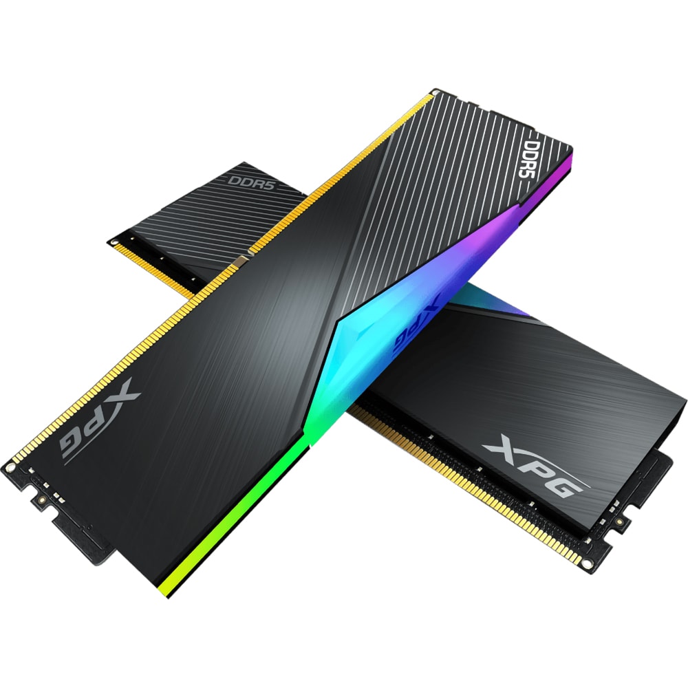 Memorie desktop ADATA XPG Lancer RGB, 32GB (2x16GB) DDR5, 6000MHz, CL30, AX5U6000C3016G-DCLARBK