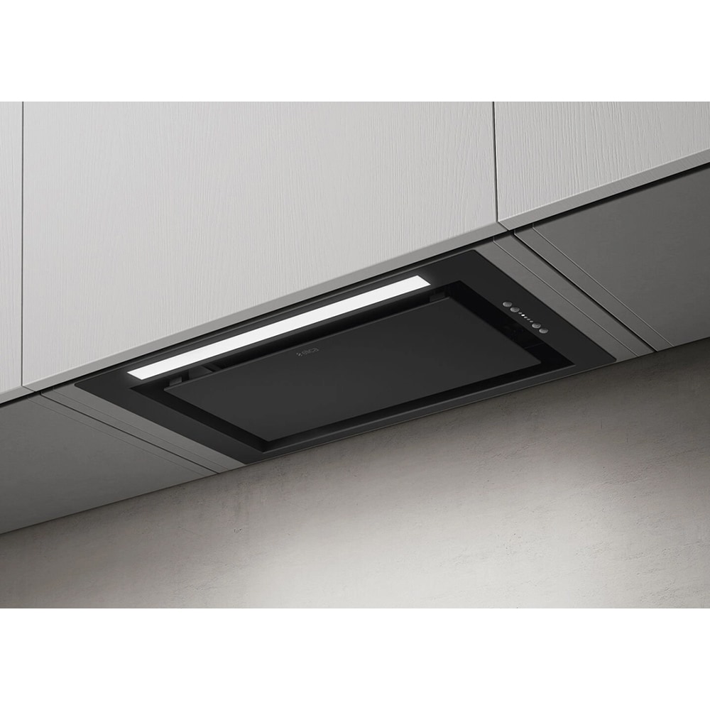 Hota incorporabila ELICA Lane Sensor BL MAT/A/52, 1 motor, 650 m3/h, L 52 cm, negru
