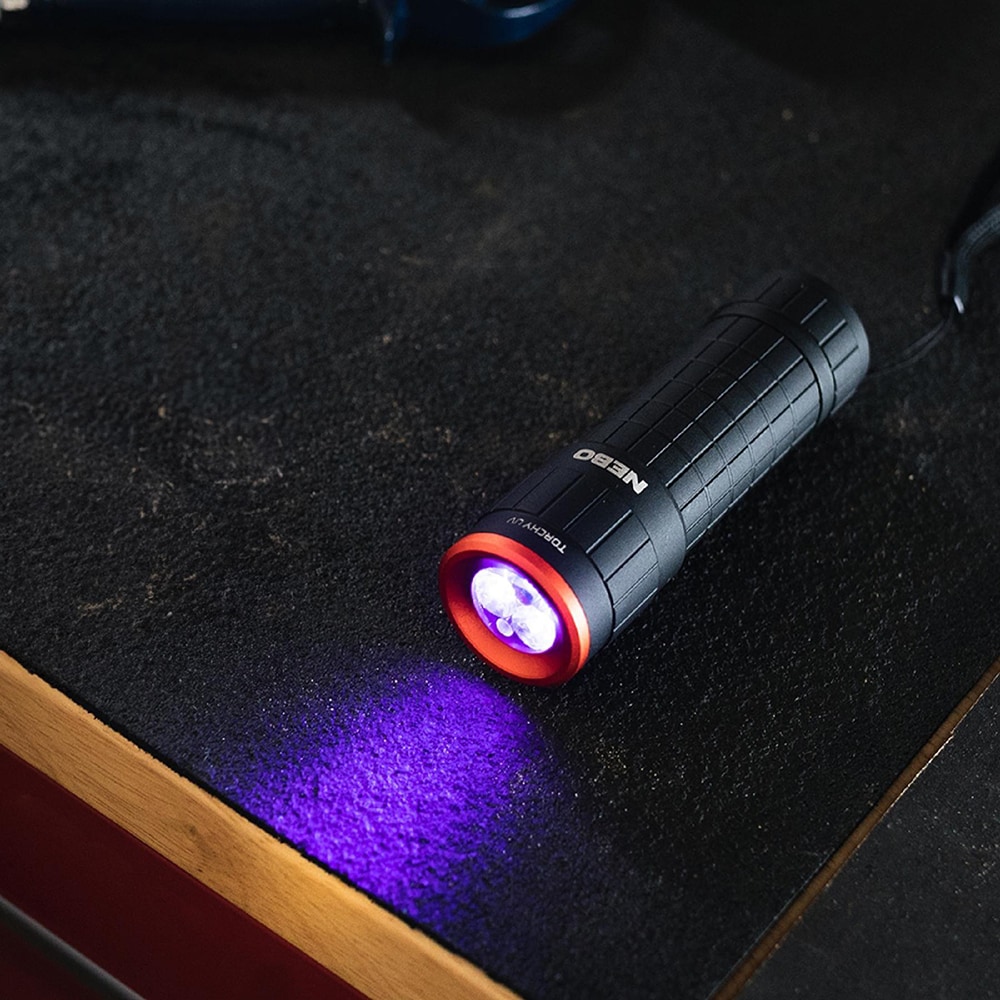 Lanterna NEBO Torchy UV, 3xAAA, negru