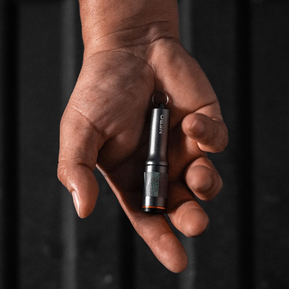 Lanterna NEBO Columbo Keychain, 100 lumeni, 1xAAA, gri