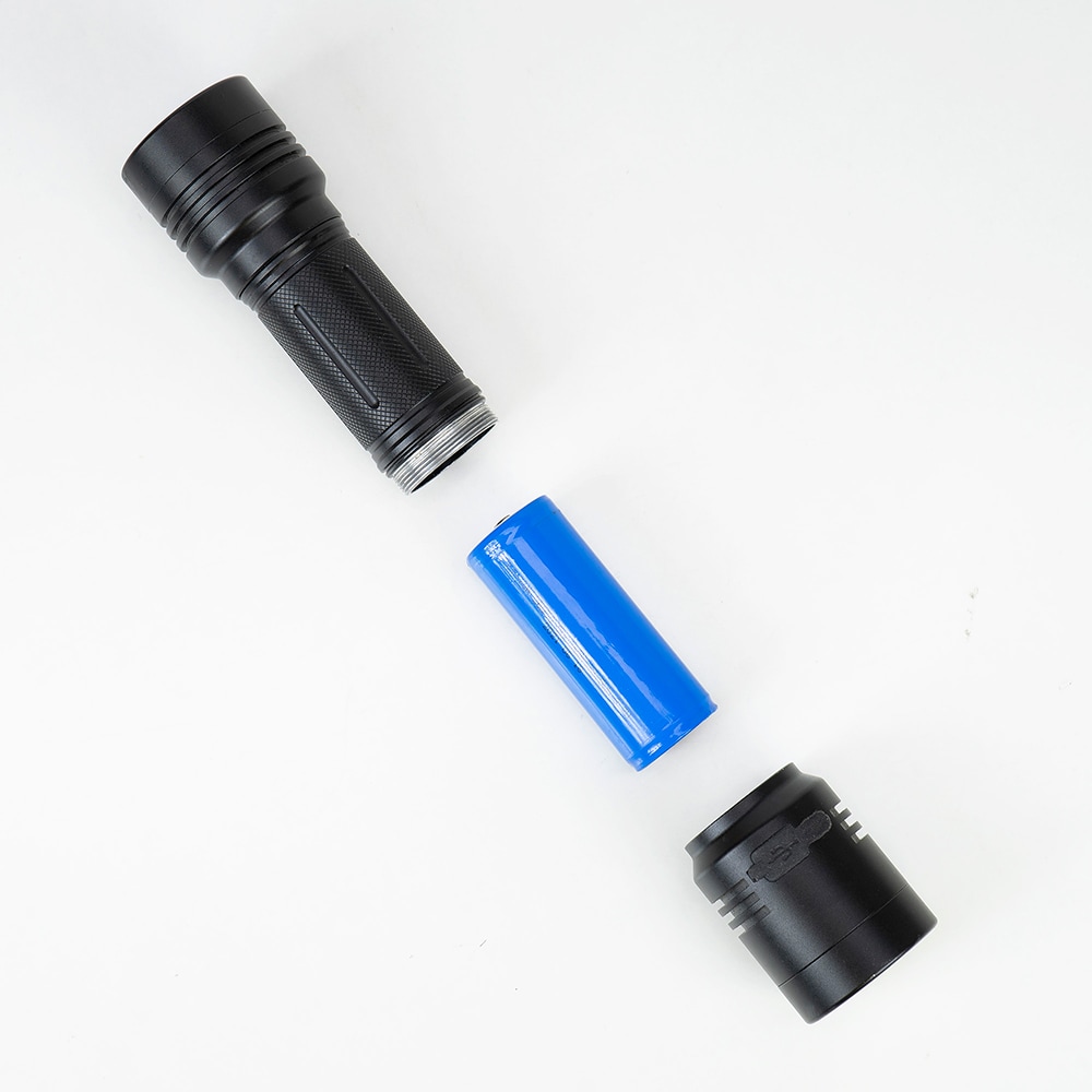 Lanterna LED PNI Adventure F200, 4000mAh, IPX4, micro USB, negru