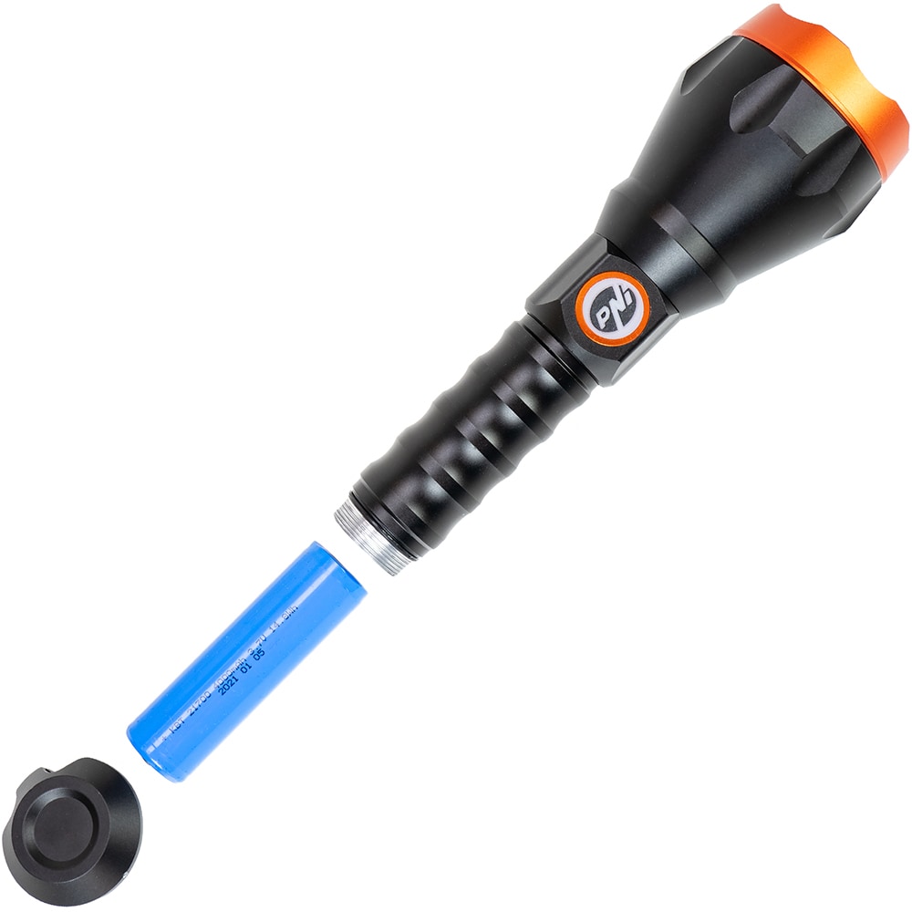 Lanterna LED PNI Adventure F550 Crystal Led, 10W, 500lm, USB Type-C, negru