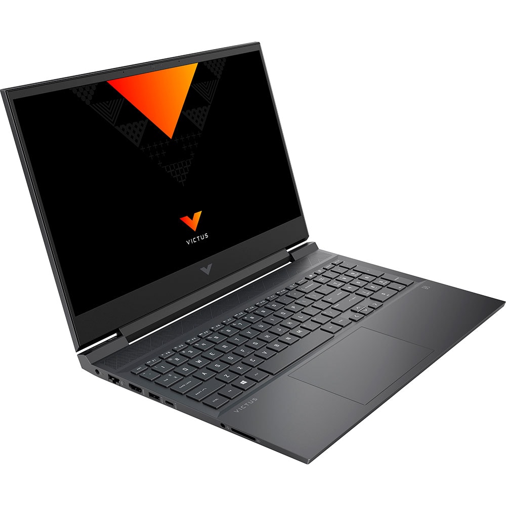 Laptop Gaming HP Victus 16-e0022nq, AMD Ryzen 7 5800H pana la 4.4GHz, 16.1" Full HD, 16GB, SSD 512GB, NVIDIA GeForce RTX 3050 4GB, Free DOS, negru