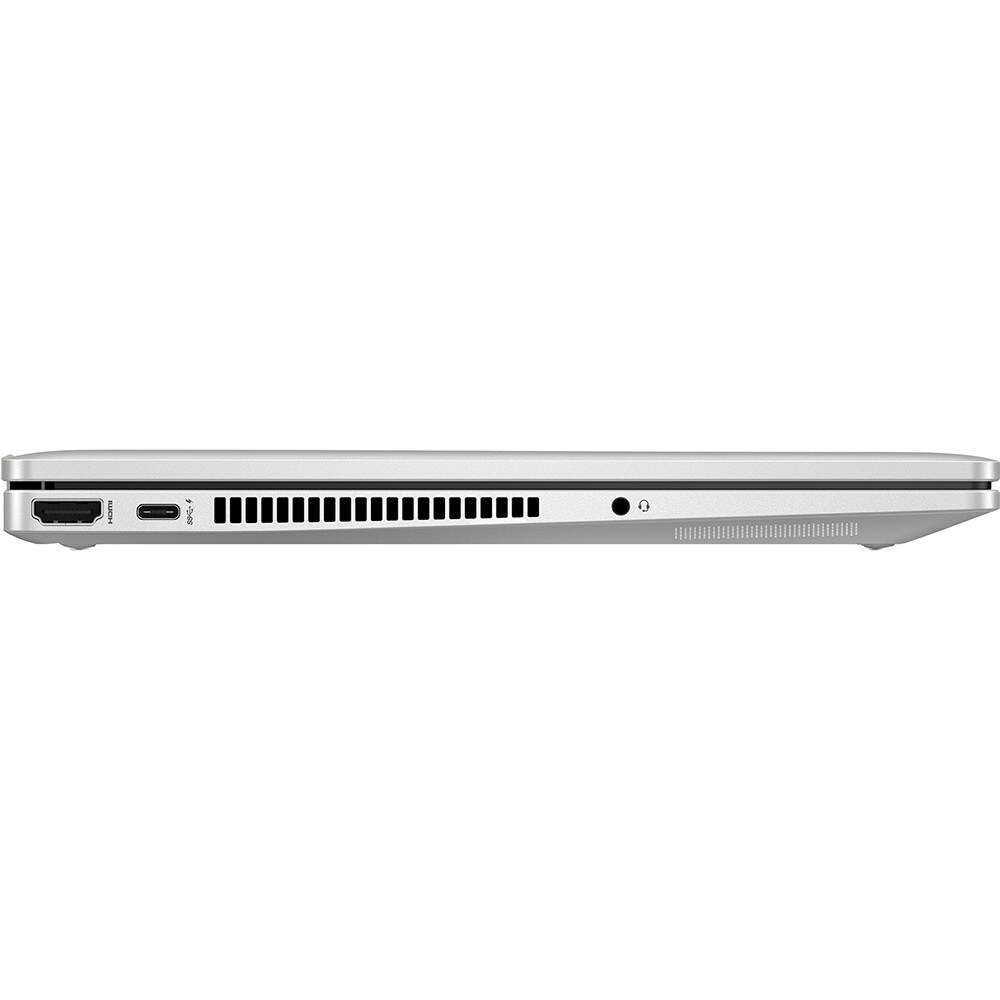 Laptop 2 in 1 HP Pavilion x360 14-ek0006nn, Intel Core i5-1235U pana la 4.4 GHz, 14" Full HD Touch, 16GB, SSD 512 GB, Intel Iris Xe, Windows 11 Home, argintiu