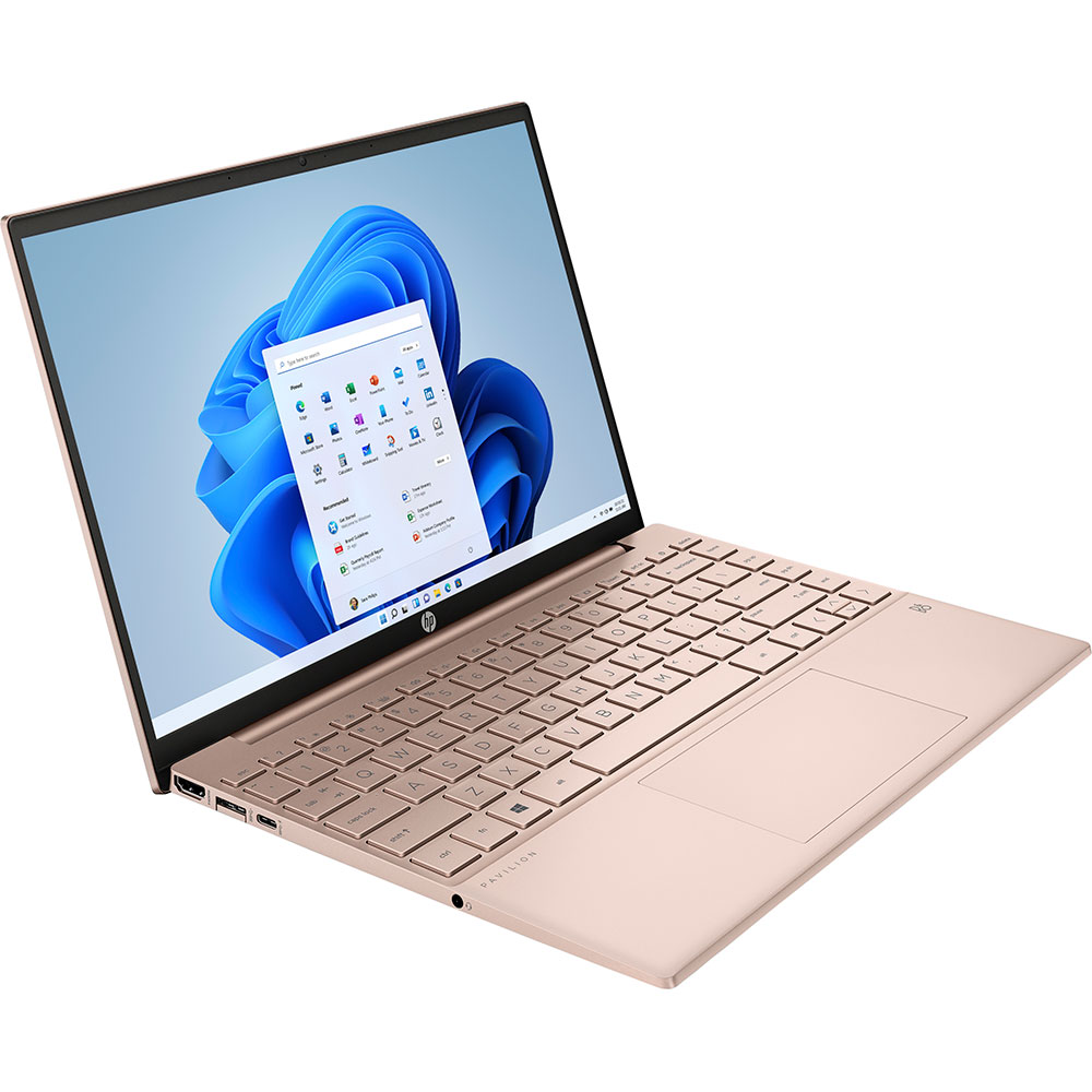 Laptop HP Pavilion Aero 13-be1008nn, AMD Ryzen 5 5625U pana la 4.4GHz, 13.3" Full HD, 16GB, SSD 512GB, AMD Radeon Graphics, Windows 11 Home, rose gold