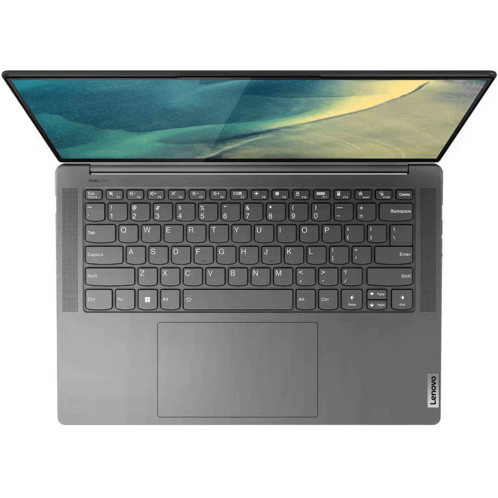 Laptop LENOVO Yoga Slim 7 ProX 14ARH7, AMD Ryzen 7 6800HS pana la 4.7GHz, 14.5" 3K, 32GB, SSD 1TB, NVIDIA GeForce RTX 3050 4GB, Windows 11 Home, Onyx Grey