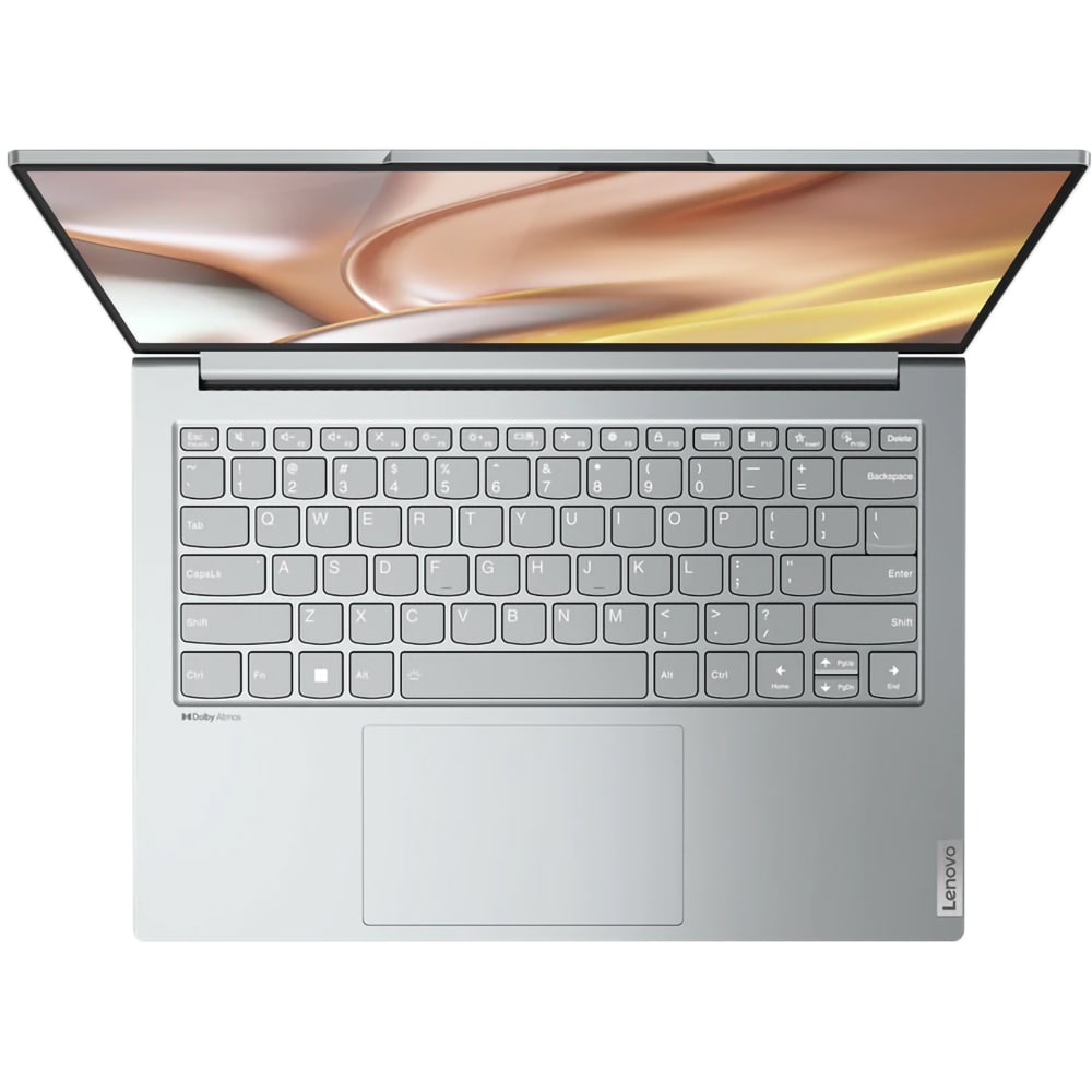 Laptop LENOVO Yoga Slim 7 Pro 14ARH7, AMD Ryzen 7 6800HS pana la 4.7GHz, 14" 2.8K, 16GB, SSD 512GB, AMD Radeon 680M Graphics, Free DOS, Cloud Grey