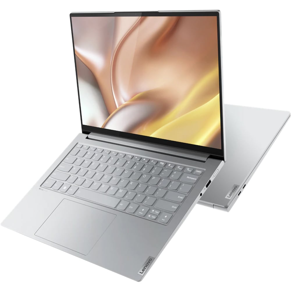 Laptop LENOVO Yoga Slim 7 Pro 14ARH7, AMD Ryzen 7 6800HS pana la 4.7GHz, 14" 2.8K, 16GB, SSD 512GB, AMD Radeon 680M Graphics, Free DOS, Cloud Grey