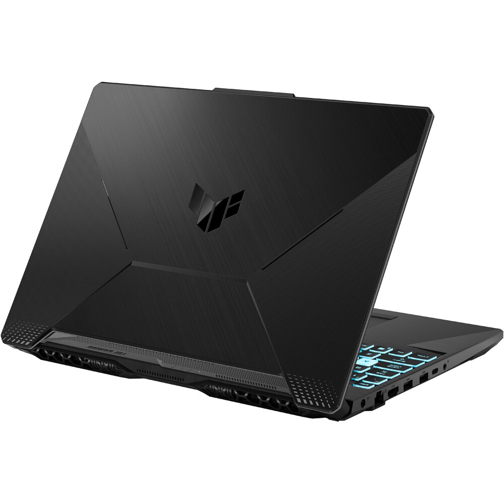 Laptop Gaming ASUS TUF F15 FX506HE-HN376, Intel Core i7-11800H pana la 4.6Ghz, 15.6" Full HD, 16GB, SSD 512GB, NVIDIA GeForce RTX 3050 Ti 4GB, Free DOS, Graphite Black