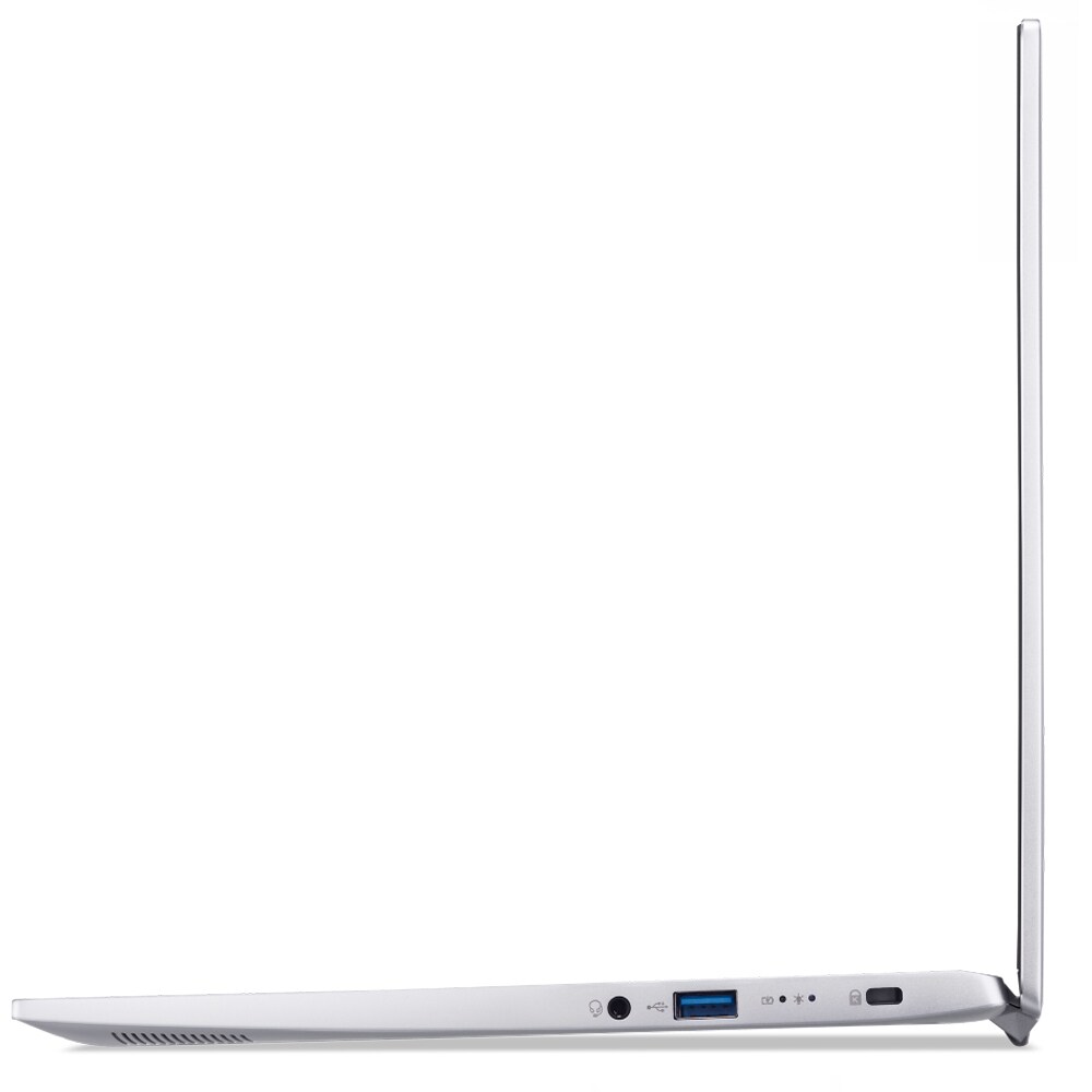 Laptop ACER Swift 3 SF314-44, AMD Ryzen 5 5625U pana la 4.3 GHz, 14" Full HD, 8GB, SSD 512GB, AMD Radeon Graphics, Free DOS, argintiu