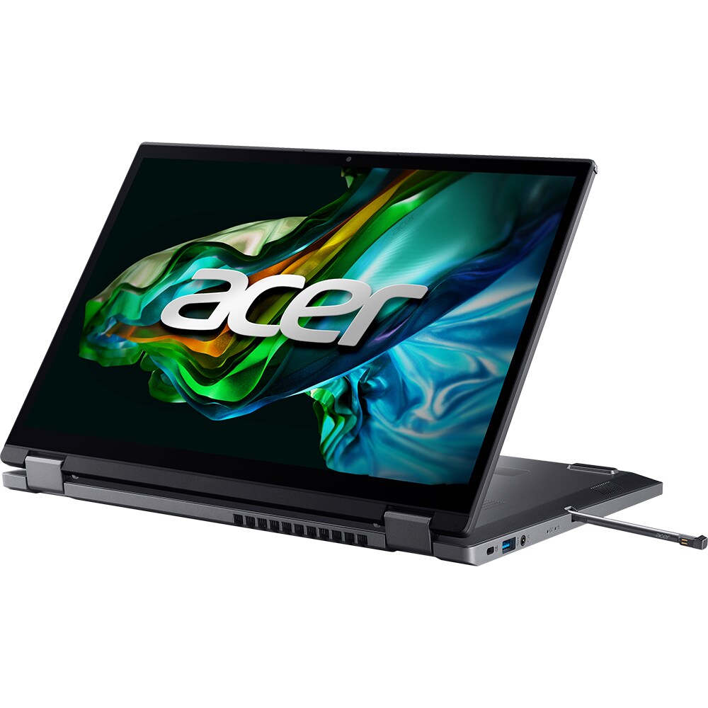 Laptop 2 in 1 ACER Aspire 5 Spin 14 A5SP14-51MTN-55UK, Intel Core I5-1335U pana la 4.6GHz, 14" WUXGA, 16GB, SSD 512GB, Intel Iris Xe, Free DOS, iron