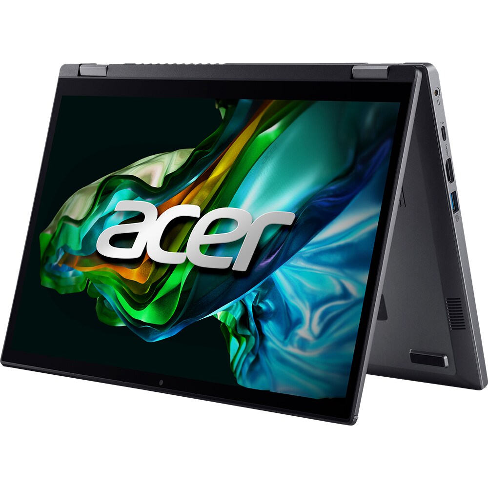 Laptop 2 in 1 ACER Aspire 5 Spin 14 A5SP14-51MTN-55UK, Intel Core I5-1335U pana la 4.6GHz, 14" WUXGA, 16GB, SSD 512GB, Intel Iris Xe, Free DOS, iron