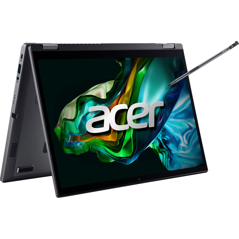 Laptop 2 in 1 ACER Aspire 5 Spin 14 A5SP14-51MTN-55UK, Intel Core I5-1335U pana la 4.6GHz, 14" WUXGA, 16GB, SSD 512GB, Intel Iris Xe, Free DOS, iron