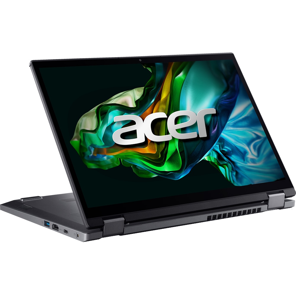 Laptop 2 in 1 ACER Aspire 5 Spin 14 A5SP14-51MTN-55UK, Intel Core I5-1335U pana la 4.6GHz, 14" WUXGA, 16GB, SSD 512GB, Intel Iris Xe, Free DOS, iron