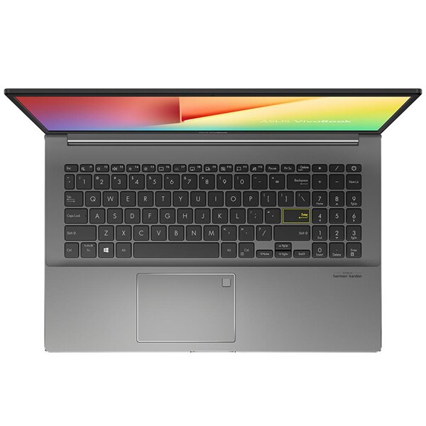 Laptop ASUS VivoBook S15 M533IA-BQ023, AMD Ryzen 7 4700U pana la 4.1GHz, 15.6" Full HD, 16GB, SSD 512GB, AMD Radeon Graphics, Free DOS, negru