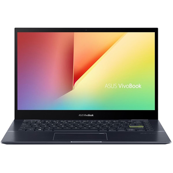 Laptop ASUS VivoBook Flip 14 TM420IA-EC061T, AMD Ryzen 7 4700U pana la 4.1GHz, 14" Full HD Touch, 16GB, SSD 512GB, AMD Radeon Graphics, Windows 10 Home, negru