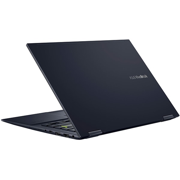 Laptop ASUS VivoBook Flip 14 TM420IA-EC061T, AMD Ryzen 7 4700U pana la 4.1GHz, 14" Full HD Touch, 16GB, SSD 512GB, AMD Radeon Graphics, Windows 10 Home, negru