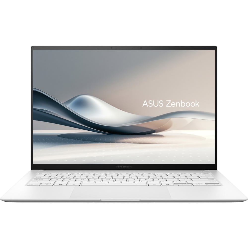 Laptop ASUS Zenbook S 14 OLED UX5406SA-PZ278X, Intel Core Ultra 7 258V pana la 4.8GHz, 14" 3K Touch, 32GB, SSD 1TB, Intel Arc Graphics, Windows 11 Pro, Scandinavian White