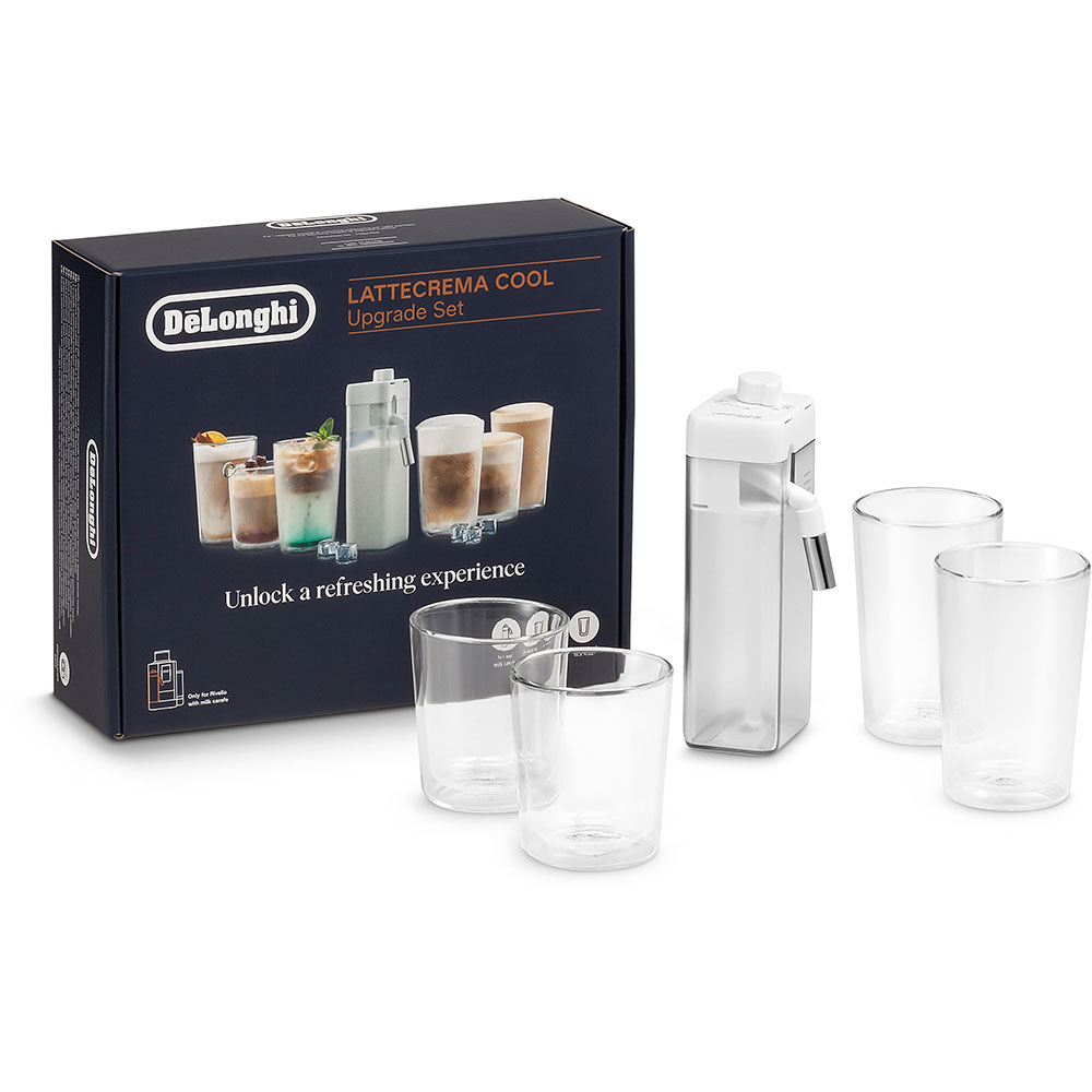 Kit DELONGHI LatteCrema Cool DLSC032, alb