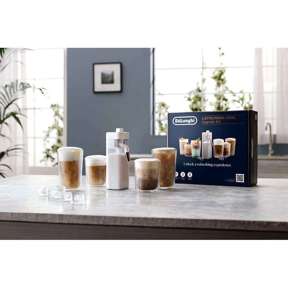 Kit DELONGHI LatteCrema Cool DLSC032, alb