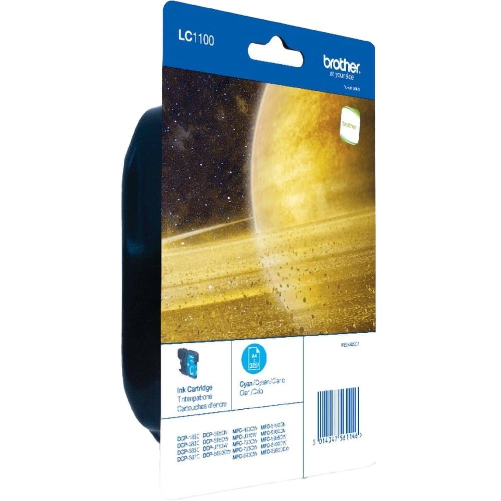 Cartus original BROTHER LC1100CBP, cyan
