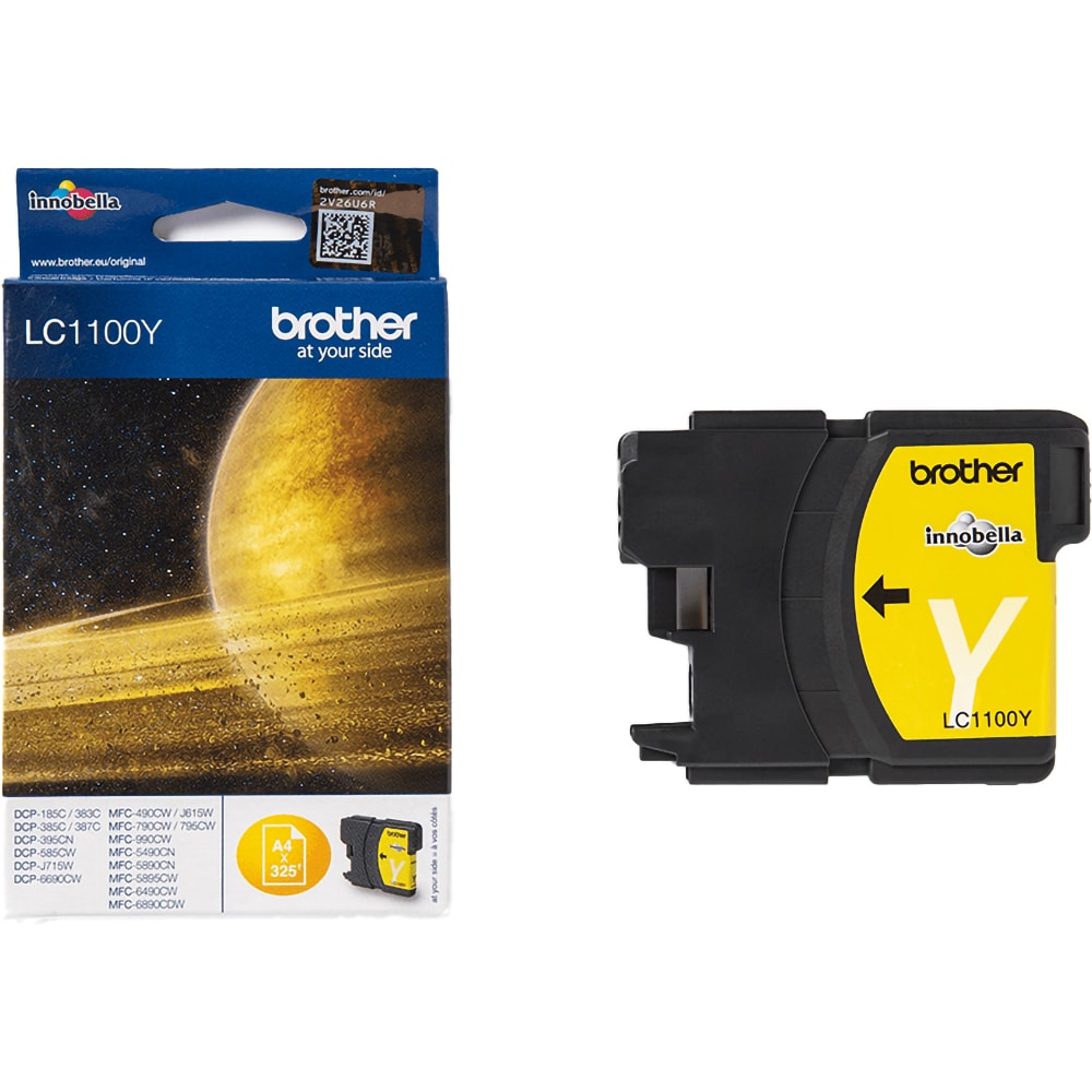 Cartus original BROTHER LC1100YBP, galben