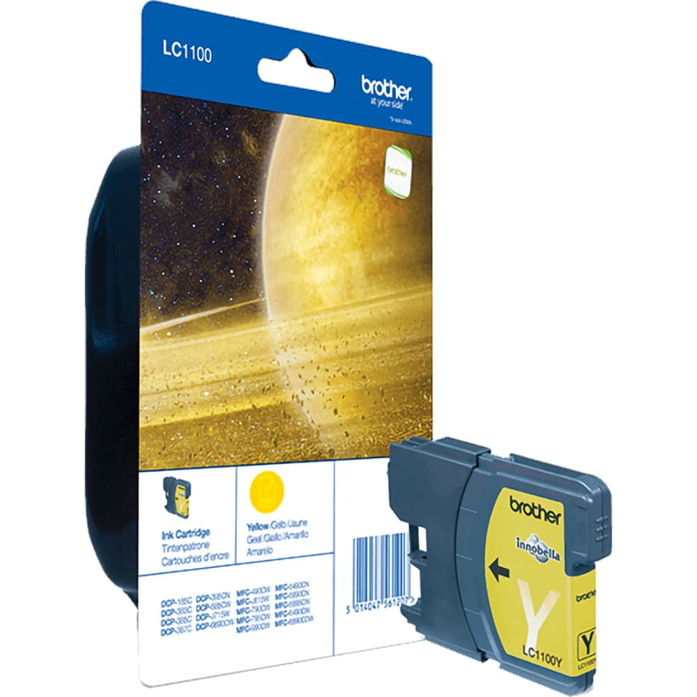 Cartus original BROTHER LC1100YBP, galben