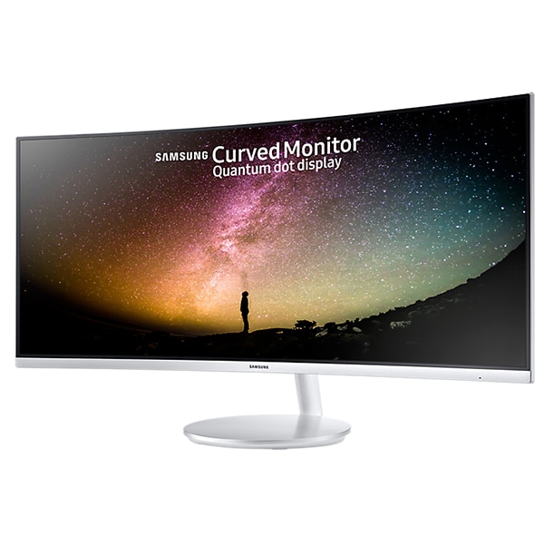 Monitor Gaming curbat LED VA SAMSUNG LC34F791WQUXEN, 34", UltraWide QHD, 100Hz, Flicker Free, alb