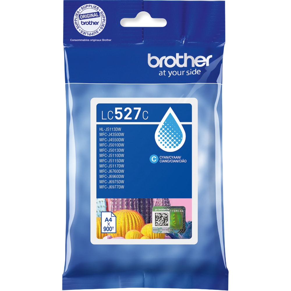 Cartus original BROTHER LC527C, cyan