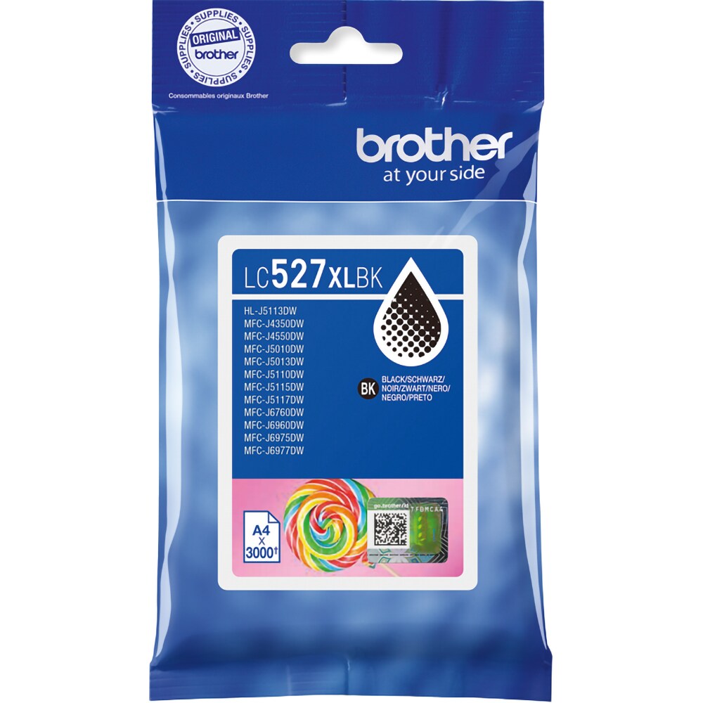 Cartus original BROTHER LC527XLBK, negru