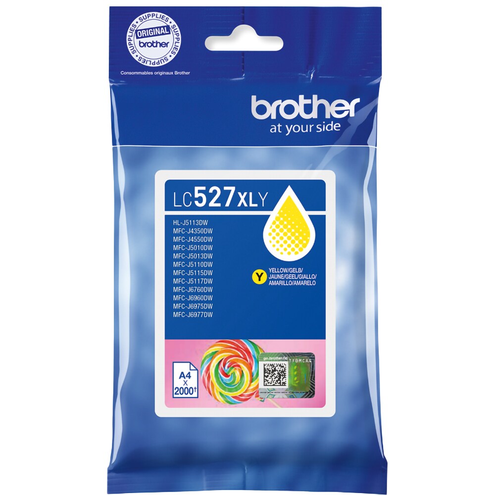 Cartus original BROTHER LC527XLY, galben