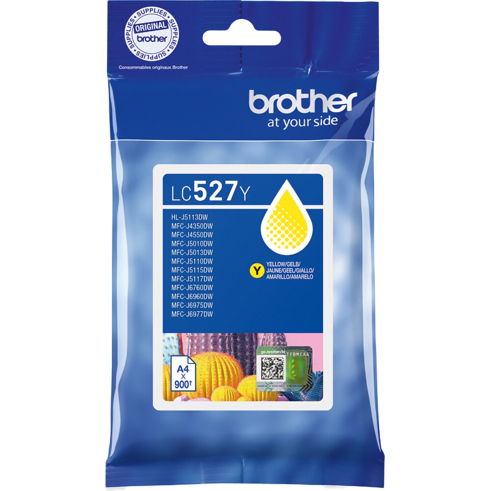 Cartus original BROTHER LC527Y, galben