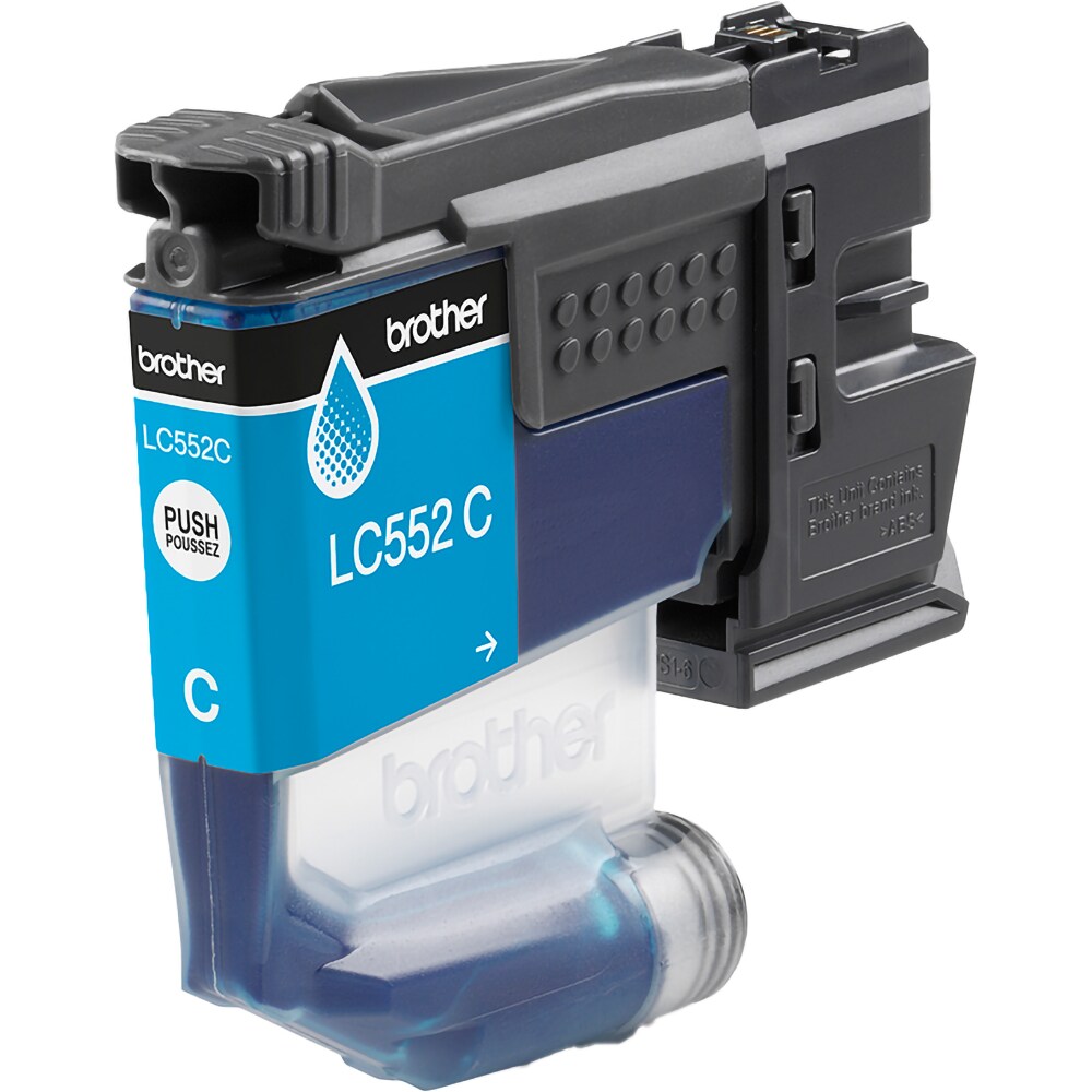 Cartus original BROTHER LC552C, cyan