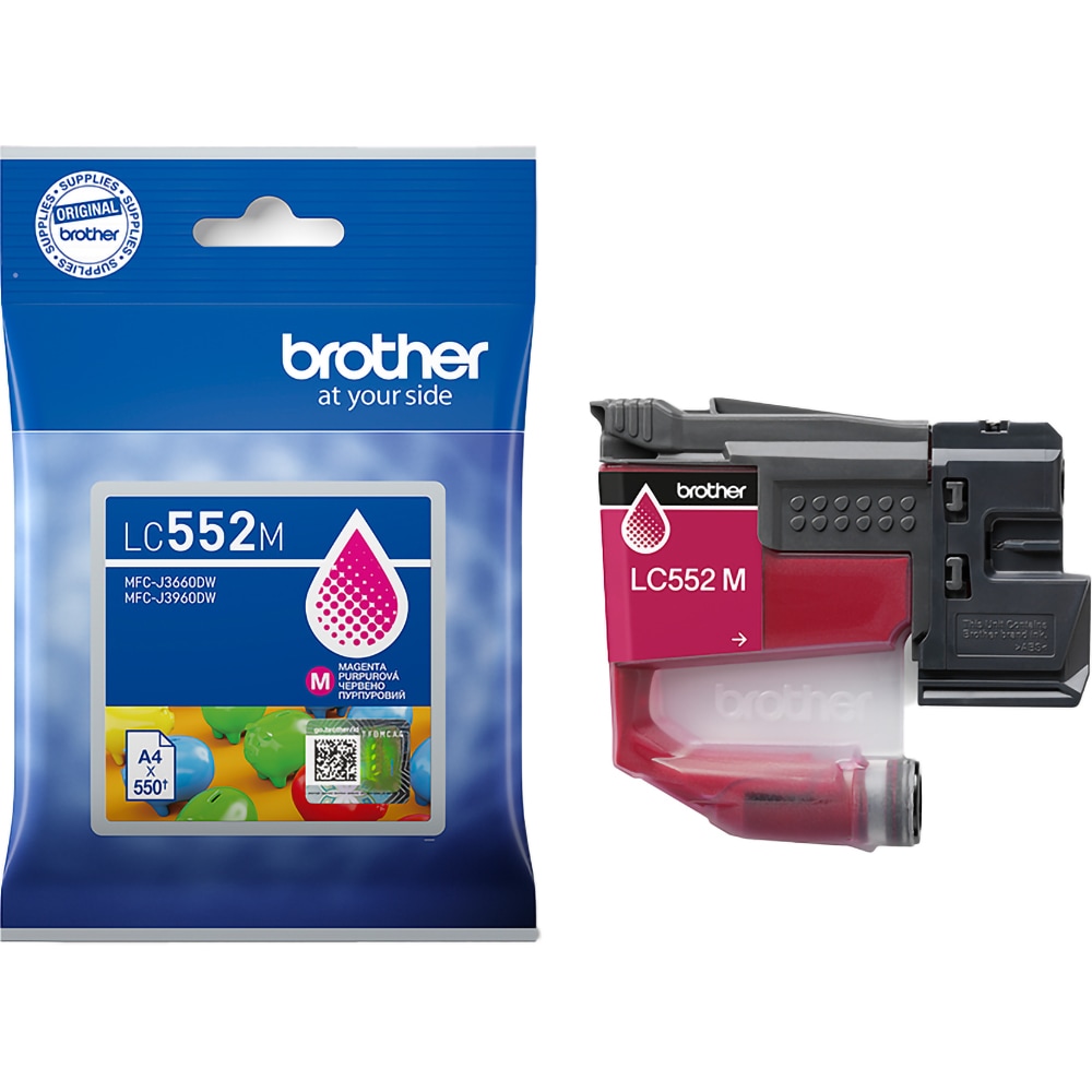 Cartus original BROTHER LC552M, magenta