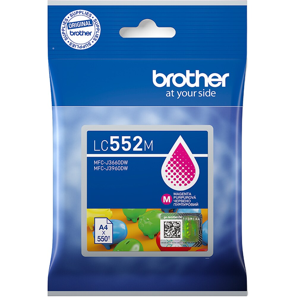Cartus original BROTHER LC552M, magenta