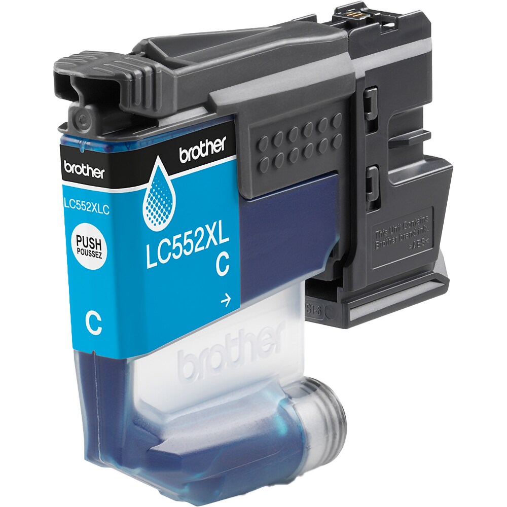 Cartus original BROTHER LC552XLC, cyan