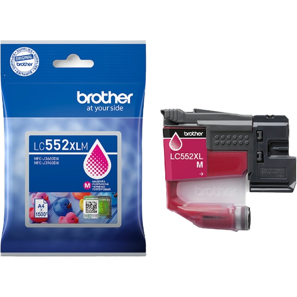 Cartus original BROTHER LC552XLM, magenta