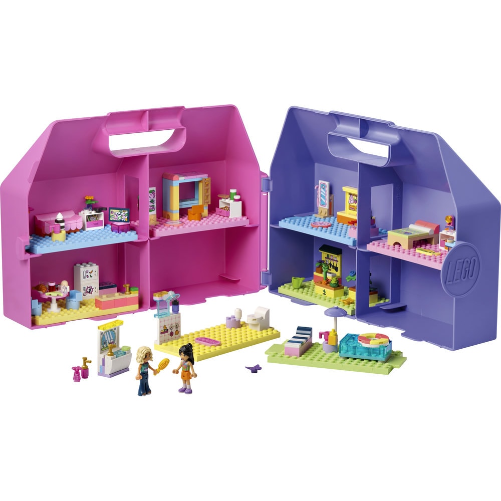LEGO Friends: Valiza-casuta de papusi creativa 426970, 6 ani+, 355 piese