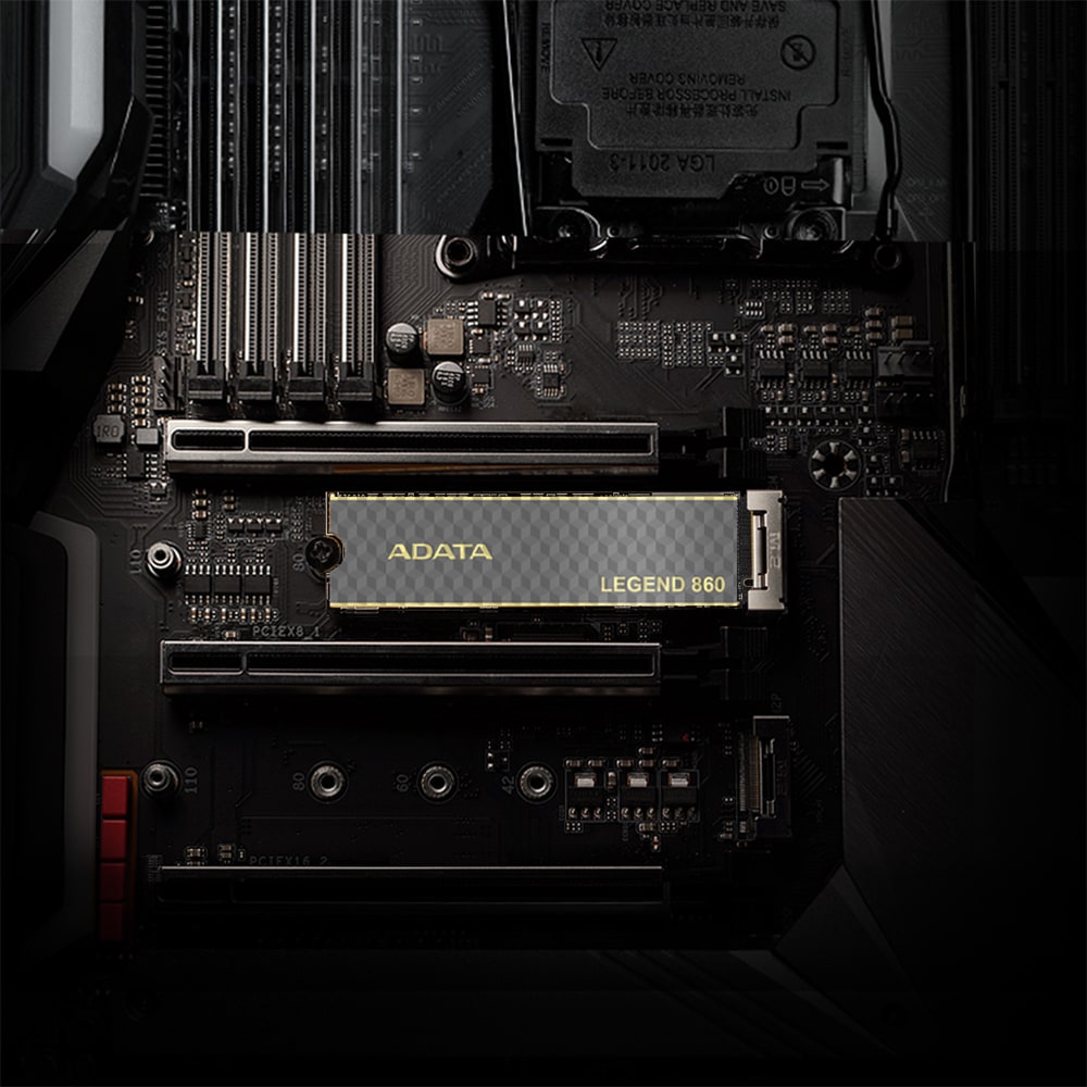 Solid-State Drive (SSD) ADATA Legend 860, 2TB, PCI Express 4.0 x4, M.2, SLEG-860-2000GCS