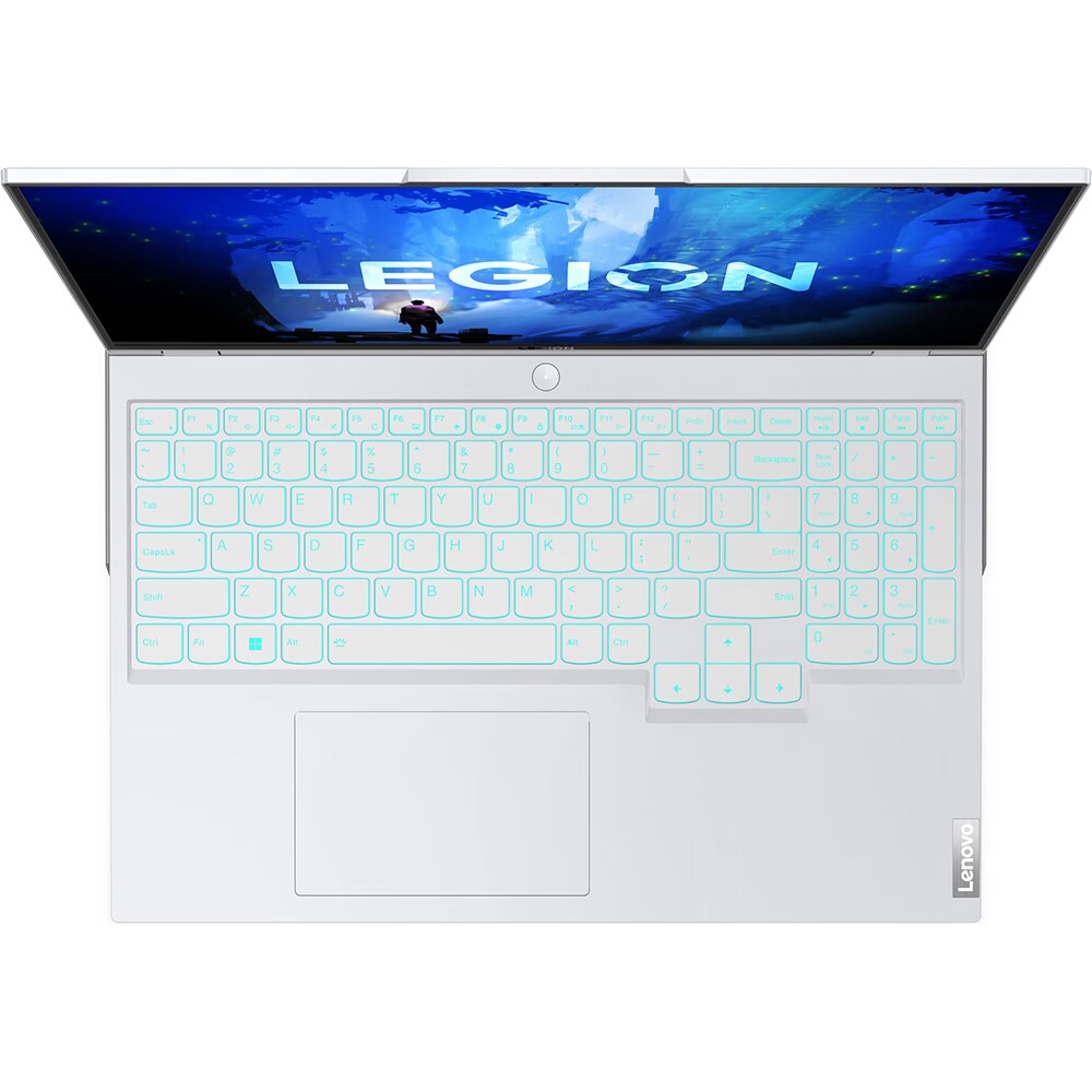 Laptop Gaming LENOVO Legion 5 Pro 16IAH7H, Intel Core i5-12500H pana la 4.5GHz, 16" WQXGA, 16GB, SSD 512GB, NVIDIA GeForce RTX 3060 6GB, Free Dos, Glacier White