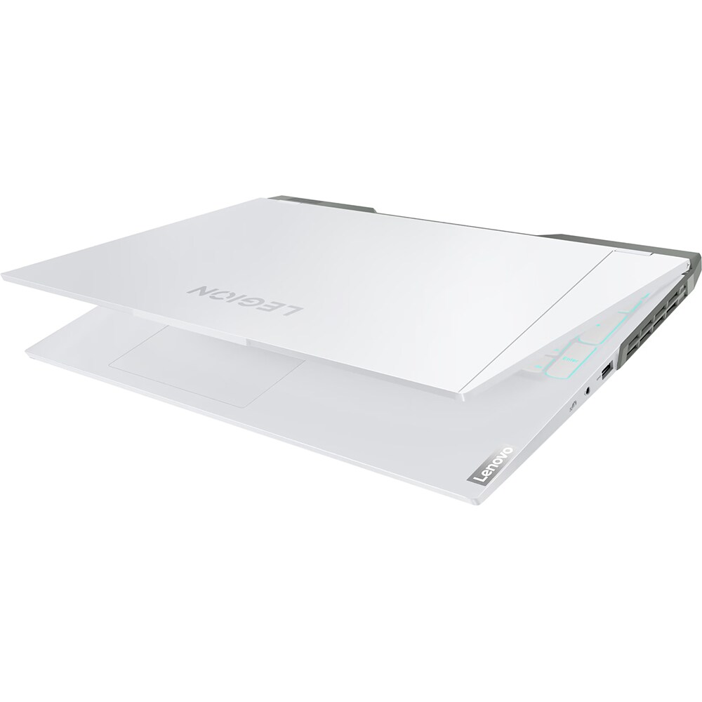 Laptop Gaming LENOVO Legion 5 Pro 16IAH7H, Intel Core i5-12500H pana la 4.5GHz, 16" WQXGA, 16GB, SSD 512GB, NVIDIA GeForce RTX 3060 6GB, Free Dos, Glacier White