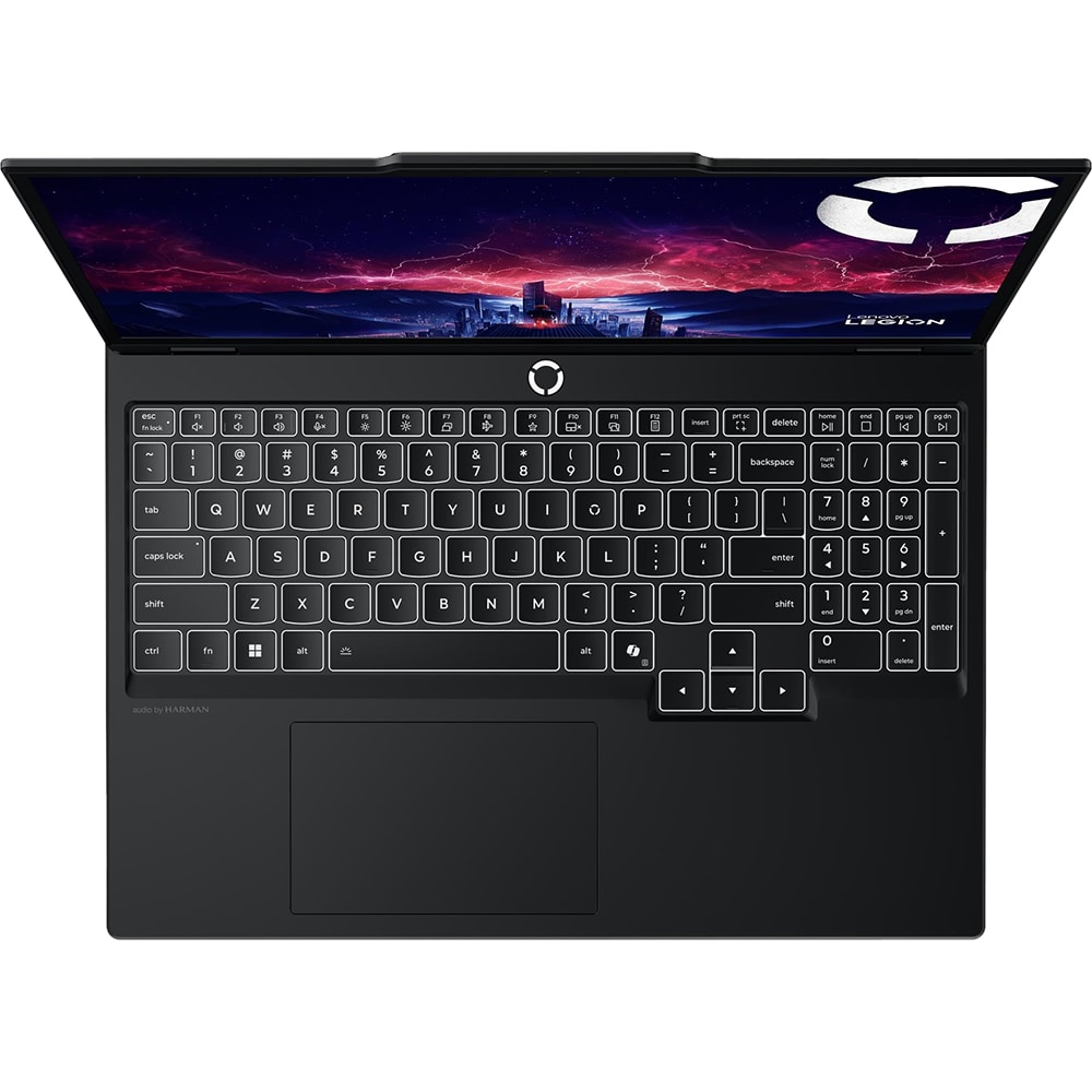 Laptop gaming LENOVO Legion 5 15AHP10, AMD Ryzen 7 260 pana la 5.1GHz, 15.1" WQXGA, 24GB, SSD 1TB, NVIDIA GeForce RTX 5060 8GB, Free DOS, Eclipse Black