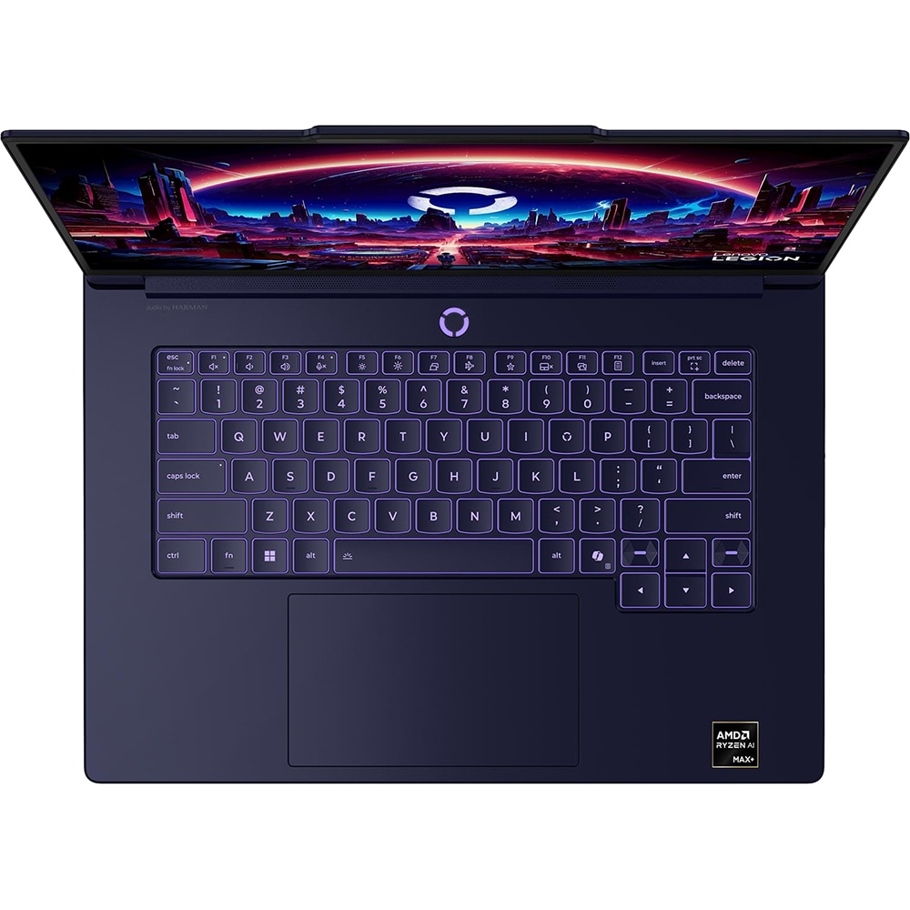 Laptop Gaming LENOVO Legion 7 15ASH11, AMD Ryzen AI Max+ 392 pana la 5.0GHz, 64GB, SSD 1TB,  AMD Radeon 8060S Graphics, Free DOS, Nebula