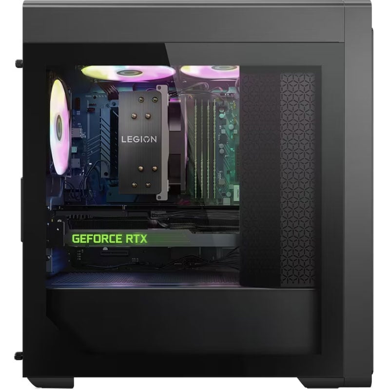 Sistem Desktop Gaming LENOVO Legion T5 26IRB8, Intel Core i7-13700 pana la 5.1GHz, 16GB, SSD 1TB, NVIDIA GeForce RTX 3060 12GB, Free Dos