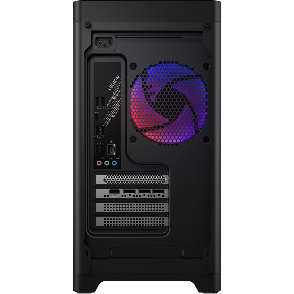 Sistem Desktop Gaming LENOVO Legion T5 30AGB10, AMD Ryzen 7 7700X pana la 5.4GHz, 32GB, SSD 1TB, NVIDIA GeForce RTX 5070 Ti 16GB, Free Dos, Eclipse Black