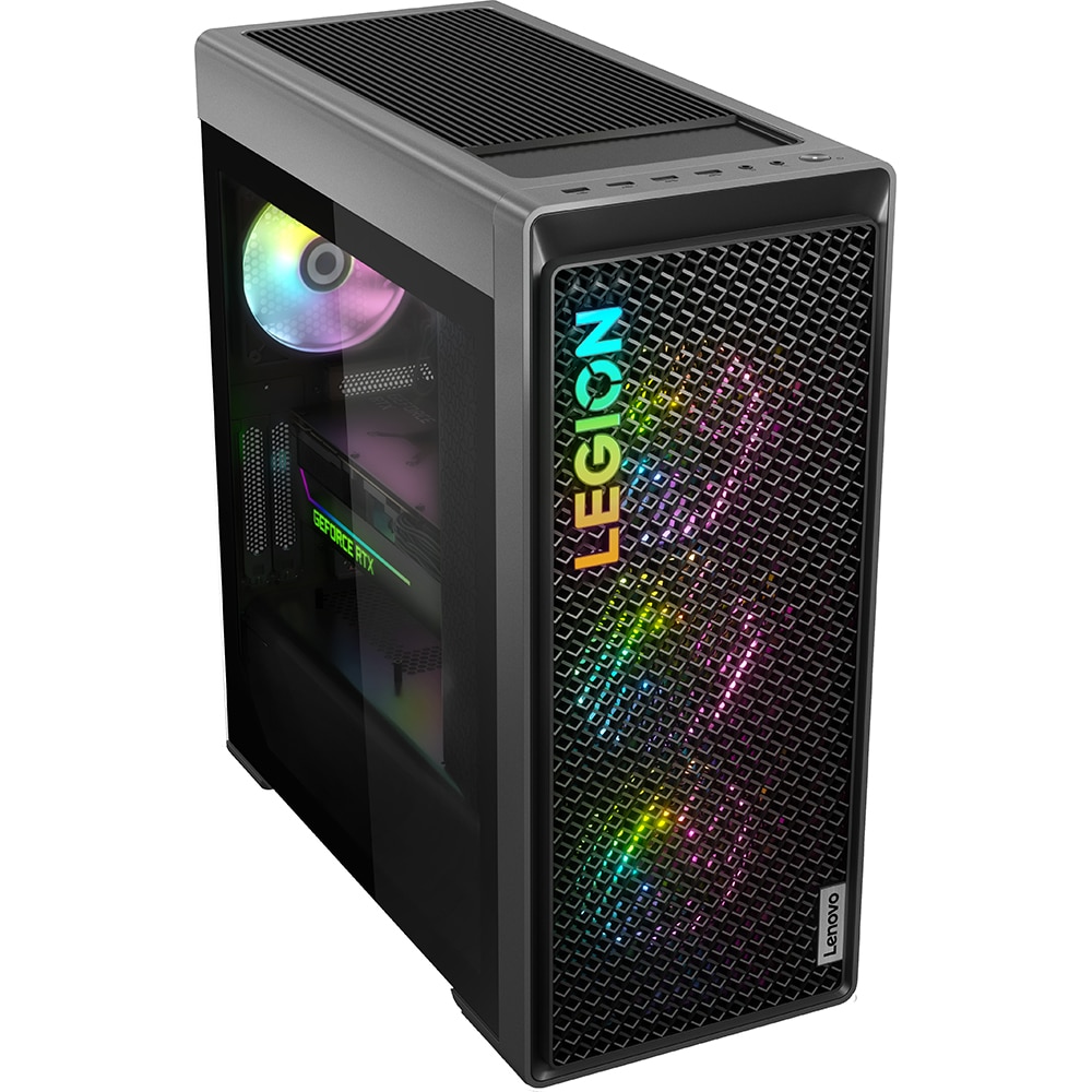 Sistem Desktop Gaming LENOVO Legion T7 34IRZ8, Intel Core i7-13700KF pana la 5.4GHz, 32GB, SSD 1TB, NVIDIA GeForce RTX 4080 16GB, Free Dos